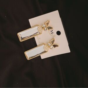 Gold and Silver Earrings